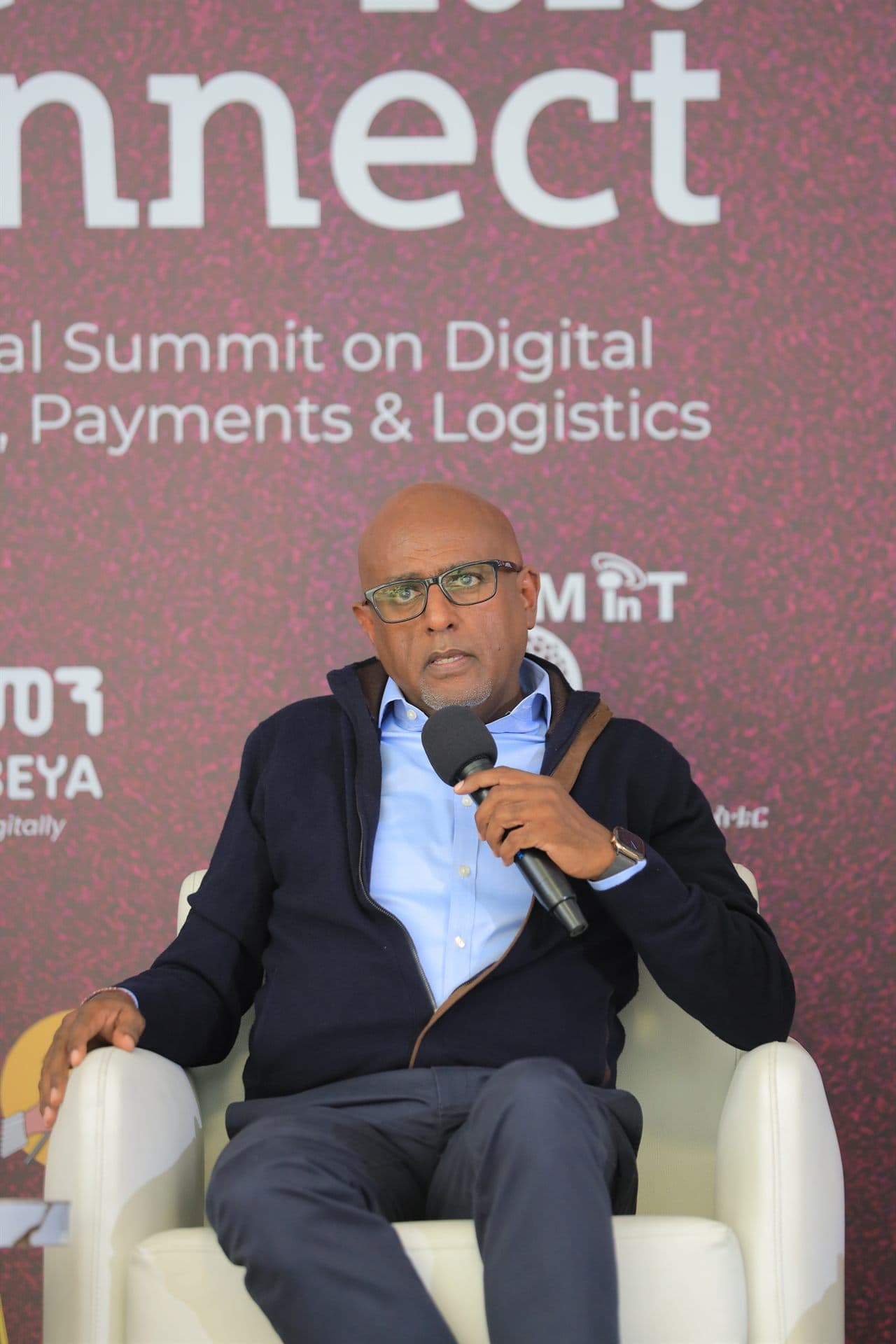 A speaker sharing insights with the ICE CONNECT audience